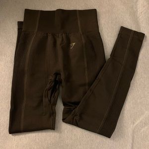 Gymshark ultra seamless leggings black